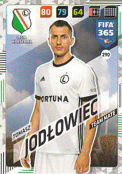Tomasz Jodlowiec Legia Warszawa 2018 FIFA 365 #290